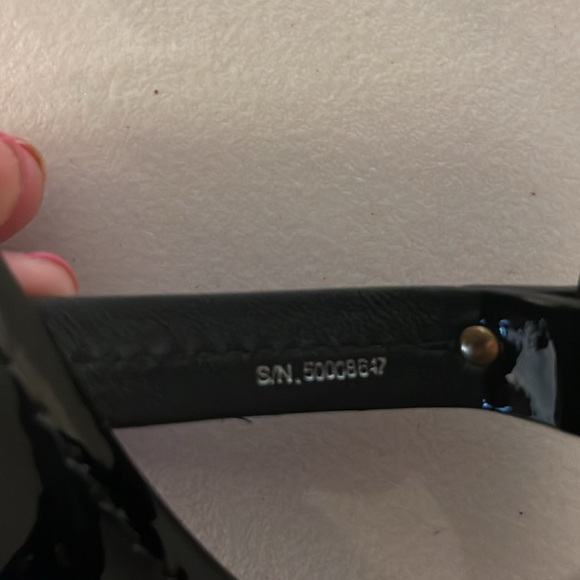 Tory Burch Miller Patent Perfect Balck Size 9 - Picture 11 of 16